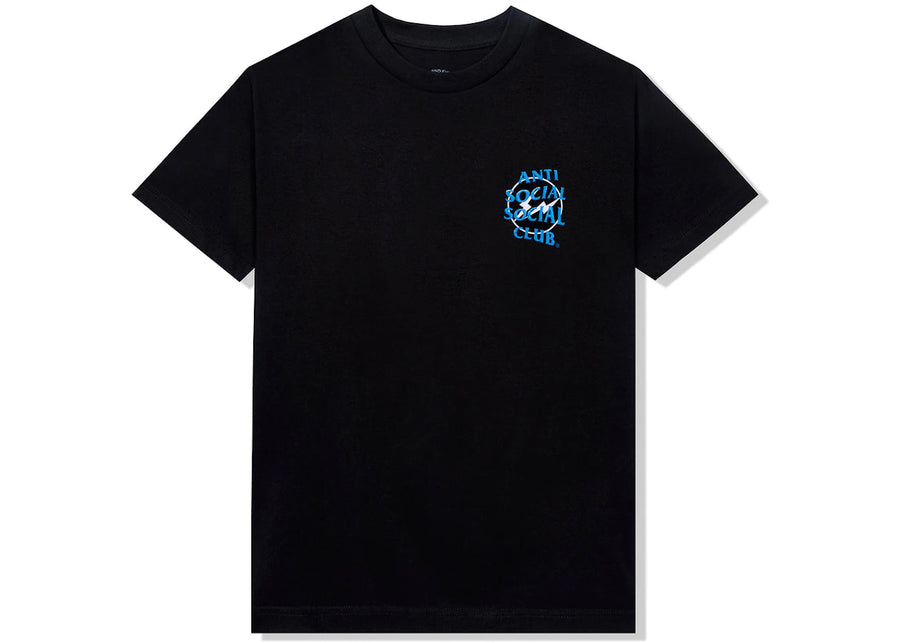 T-shirt Anti Social Social Club x Fragment Precious Petals (AH22) Noir Bleu