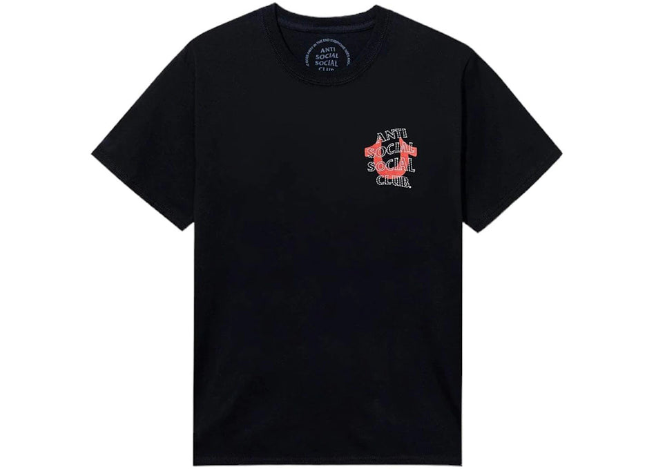 Anti Social Social Club x True Religion Anti-Truth Premium Heavyweight Tee Black