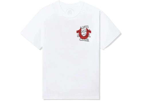 Anti Social Social Club x True Religion Anti-Truth Premium Heavyweight Tee White