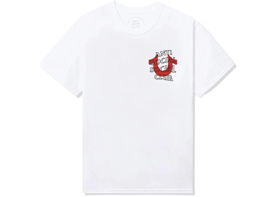 T-shirt blanc premium Anti-Truth Anti Social Social Club x True Religion