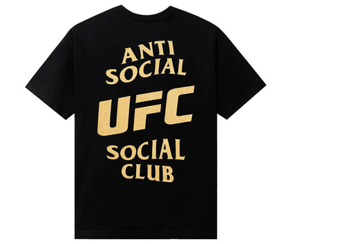 Anti Social Social Club x UFC Self-Titled Tee Black