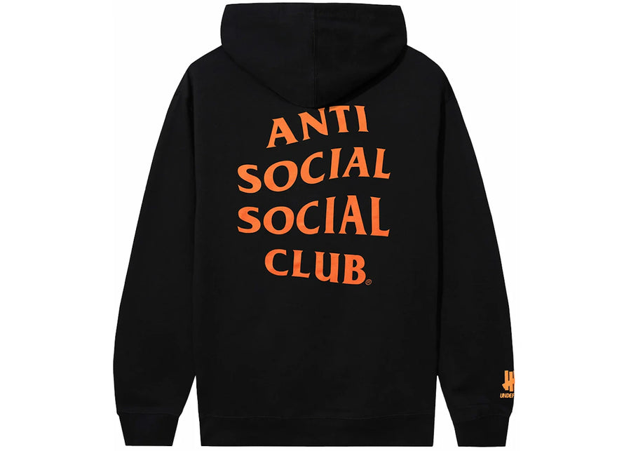 Sweat à capuche noir Anti Social Social Club x Undefeated Still Paranoid