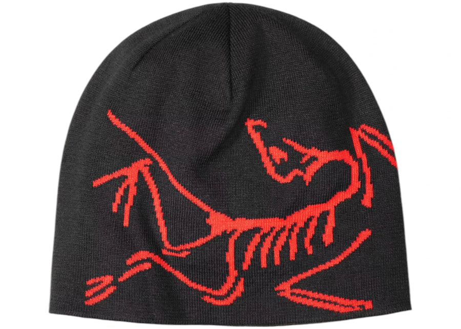 Bonnet léger Arc'teryx à tête d'oiseau Noir/Dynasty
