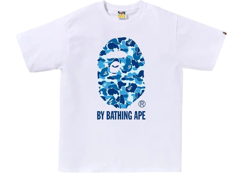 BAPE ABC Camo By Bathing Ape Tee (SS25) White/Blue
