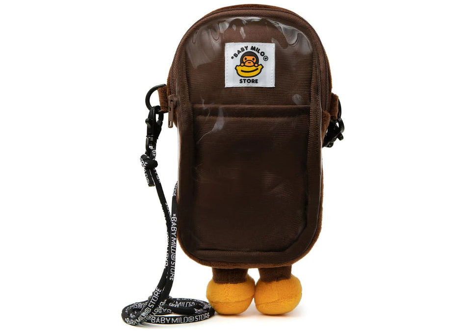 BAPE Baby Milo Donut Mobile Bag Brown/Blue