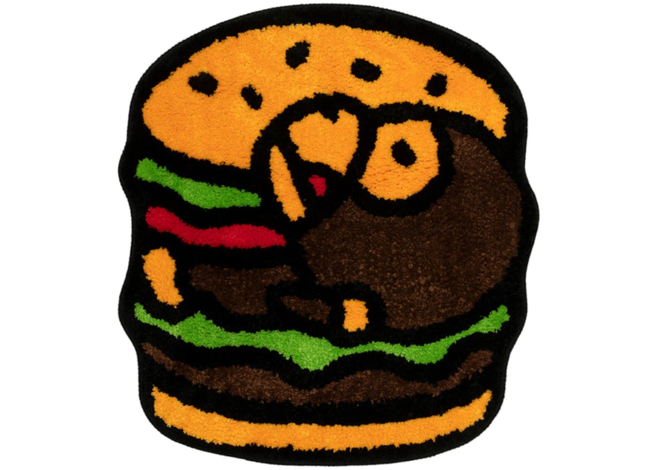 BAPE Baby Milo Hamburger Rug Multicolor