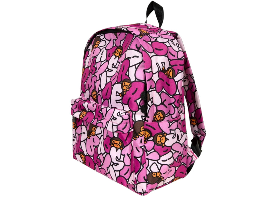 Sac à dos BAPE Baby Milo Medium II rose