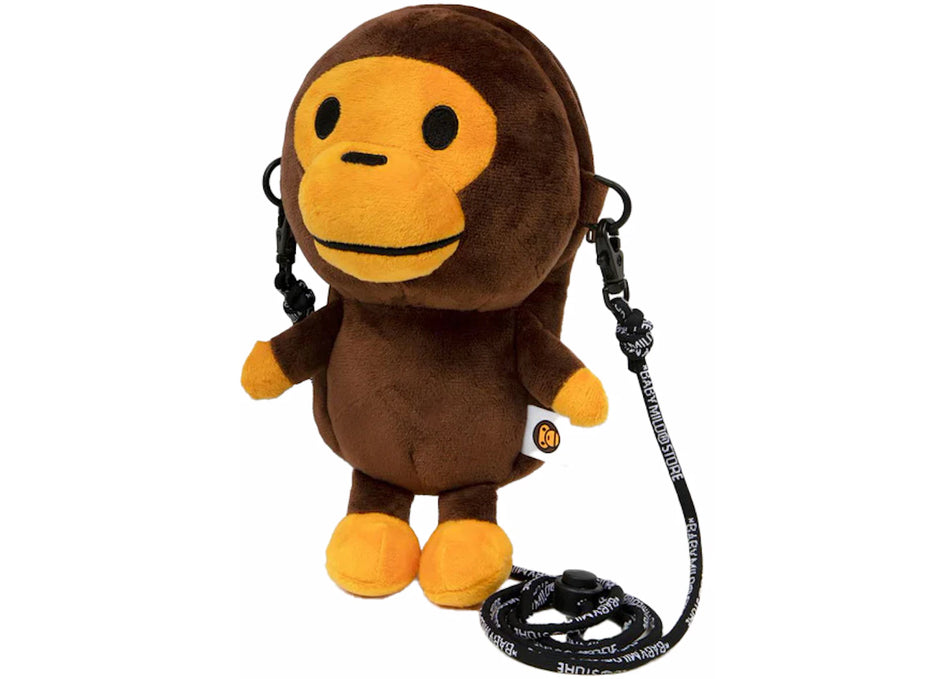 BAPE Baby Milo Mobile Bag Brown