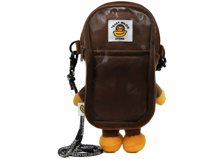 BAPE Baby Milo Mobile Bag Brown