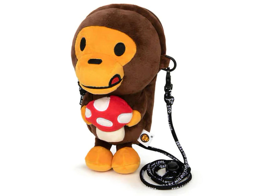 BAPE Baby Milo Mobile Bag (FW24) Brown