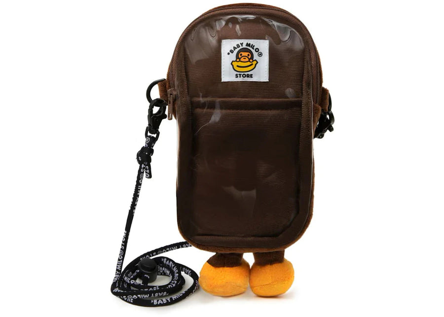 BAPE Baby Milo Mobile Bag (FW24) Brown
