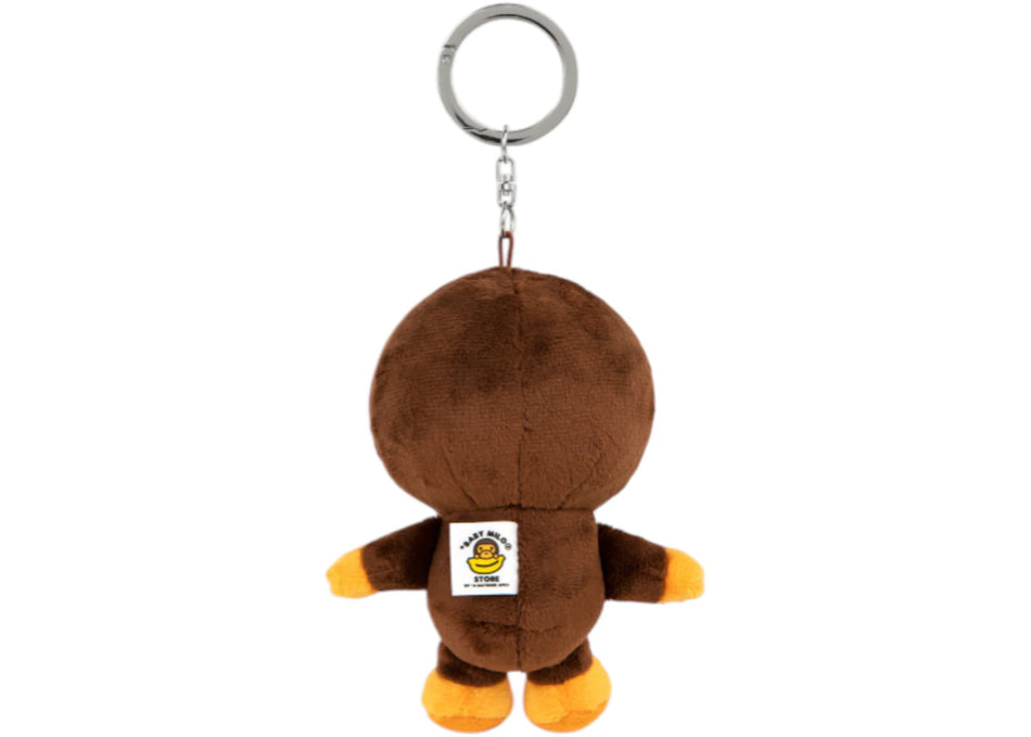 BAPE Baby Milo Plush Keychain Brown