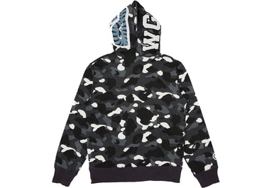 BAPE City Camo Shark Full Zip Hoodie (SS23) Black