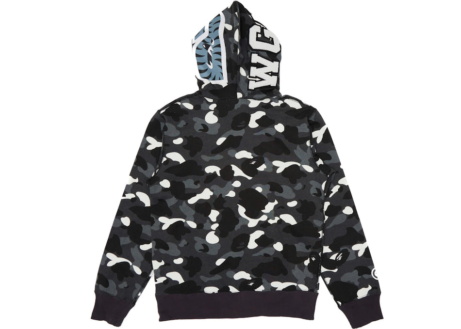 BAPE City Camo Shark Full Zip Hoodie (SS23) Black