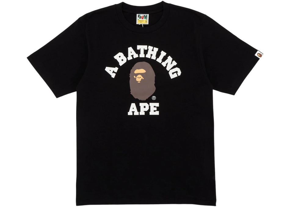 BAPE College Tee Black