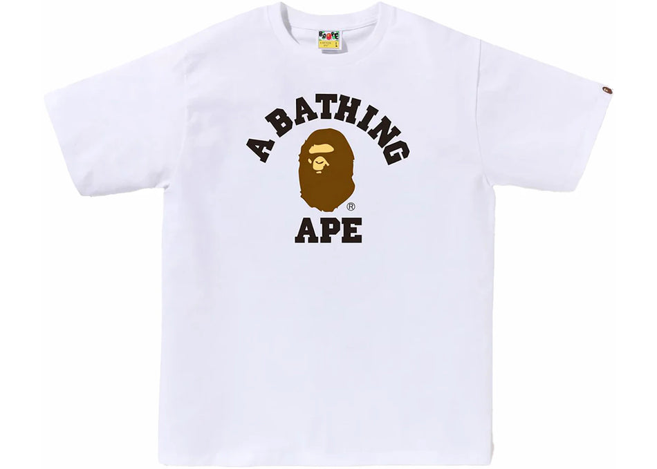 BAPE College Tee (SS24) White