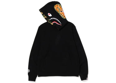 BAPE Shark Pullover Inside Camo Hoodie Black Green