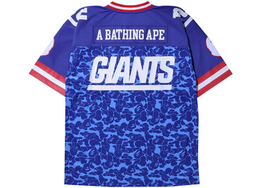 BAPE x Mitchell & Ness NFL New York Giants Legacy Jersey Navy