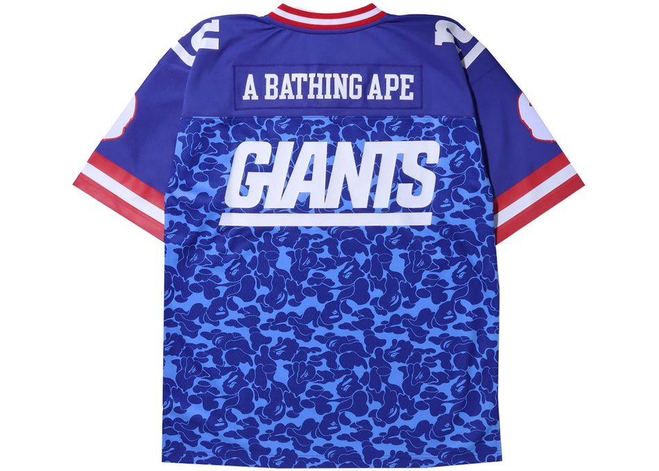 BAPE x Mitchell & Ness NFL New York Giants Legacy Jersey Navy