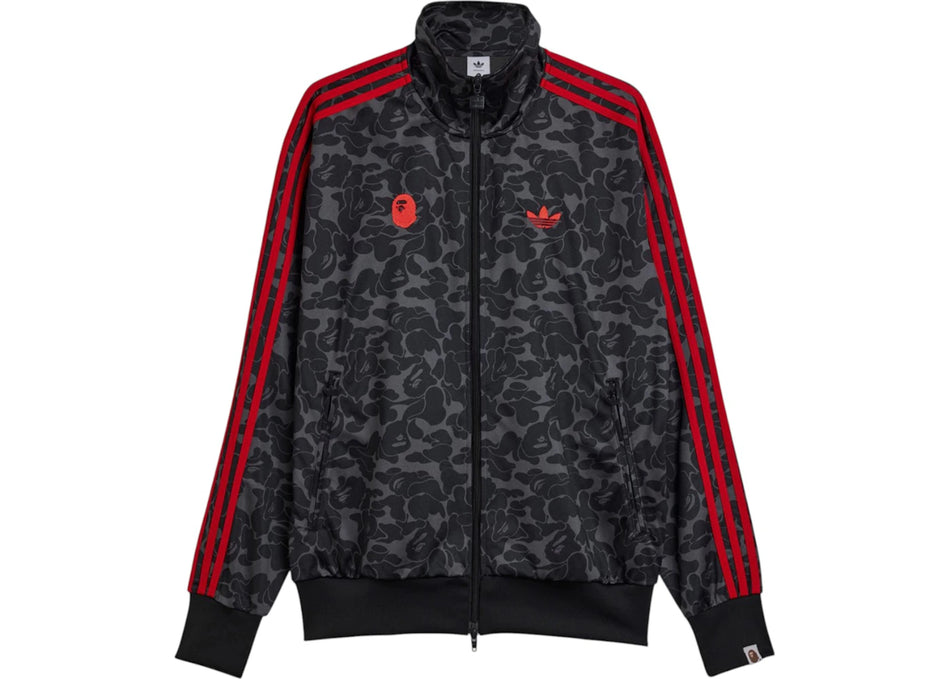 BAPE x adidas All Over Print SSTR Track Top Black