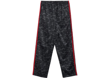 BAPE x adidas All Over Print Track Pants Black/Red