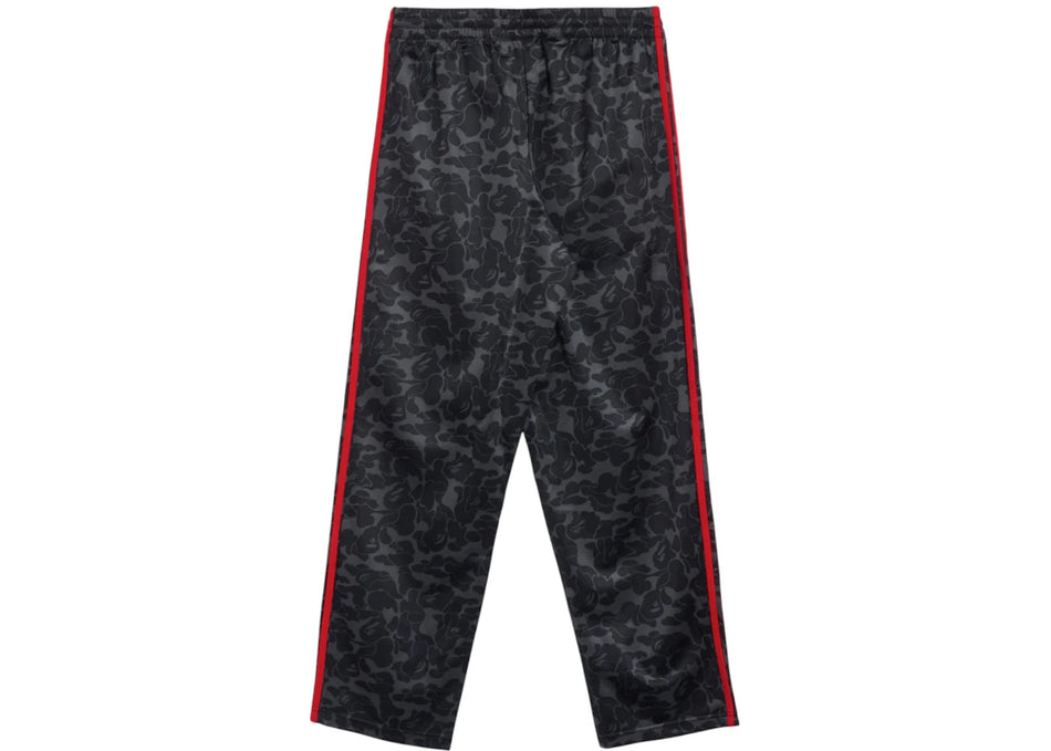 BAPE x adidas All Over Print Track Pants Black/Red