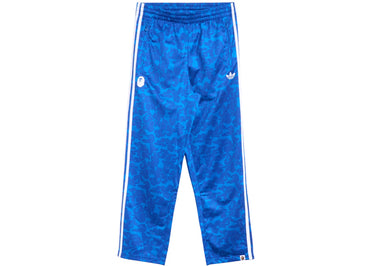BAPE x adidas All Over Print Track Pants Blue