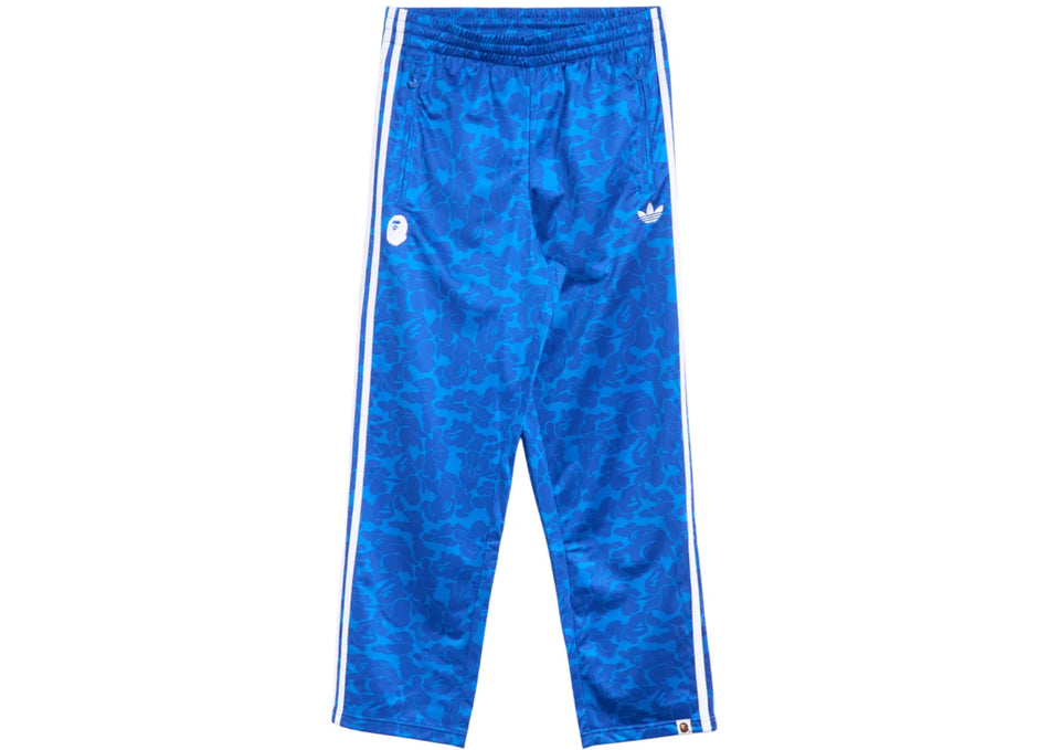 BAPE x adidas All Over Print Track Pants Blue