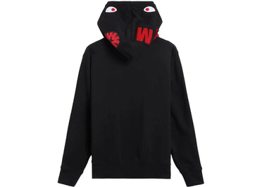 BAPE x adidas Shark Fleece Full Zip Hoodie Black