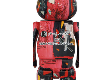 Bearbrick Andy Warhol x JEAN-MICHEL BASQUIAT #1 100% & 400% Set