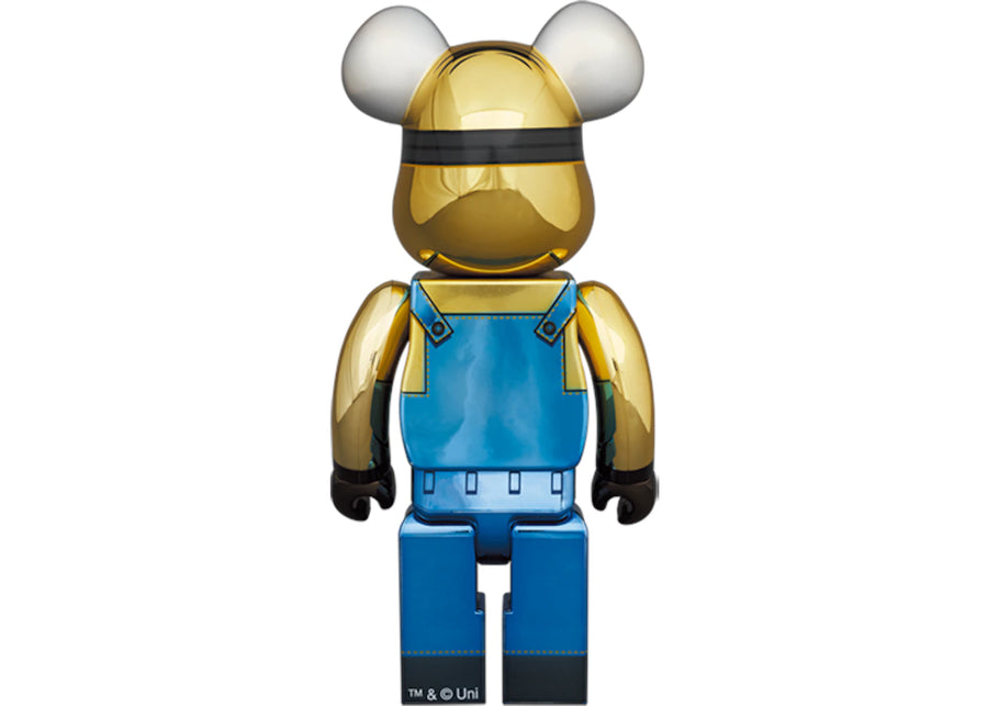 Bearbrick DAVE 100% &amp; 400% Set CHROME Ver.