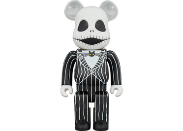 Bearbrick x Disney Tim Burton's The Nightmare Before Christmas Jack Skellington 1000%