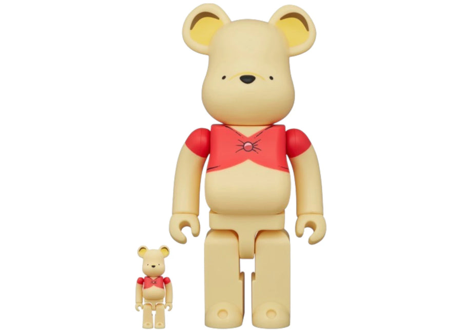Bearbrick Disney Winnie The Pooh (Original Ver.) 100% &amp; 400% Set