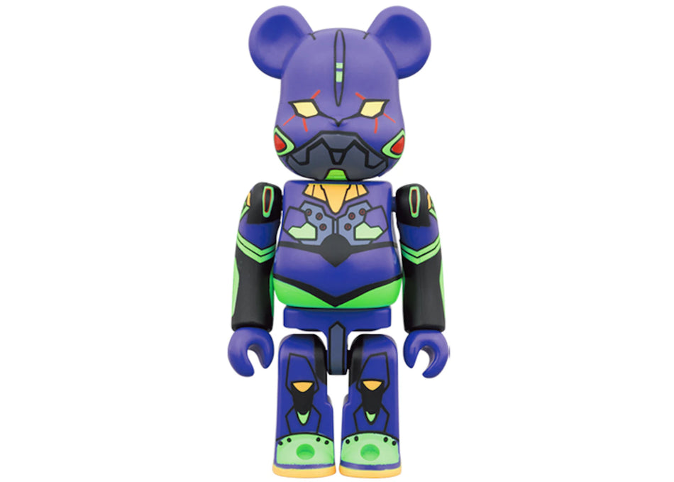 Bearbrick Evangelion Unit 1 (New Paint Version) 100% & 400% Set