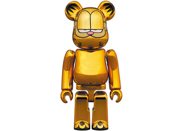 Bearbrick Garfield 100% & 400% Set Gold Chrome Ver.