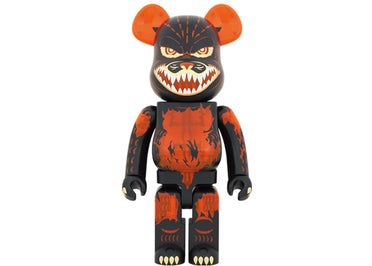 Bearbrick Godzilla VS Destoroyah version Godzilla (Meltdown) 1000% Clear Orange Ver.