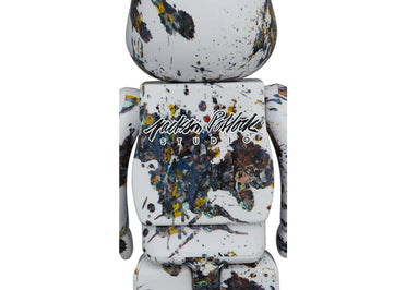 Bearbrick Jackson Pollock Studio (Splash) 100% & 400% Set
