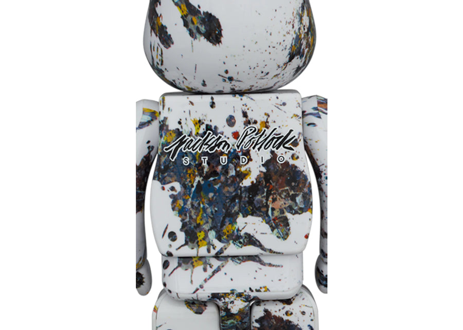 Coffret Bearbrick Jackson Pollock Studio (Splash) 100 % et 400 %