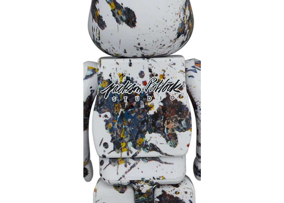 Bearbrick Jackson Pollock Studio (Splash) 100% & 400% Set