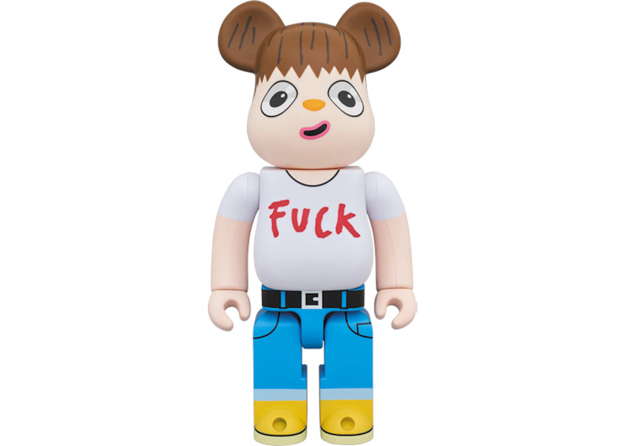 Bearbrick Javier Calleja Set 100% &amp; 400% Blanc