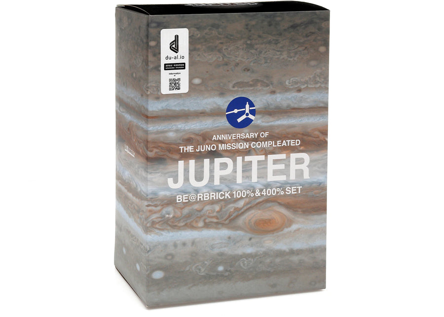 Ensemble Bearbrick Jupiter 100 % et 400 %