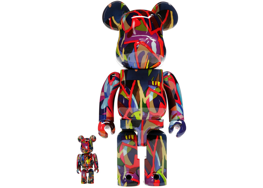 Ensemble Bearbrick KAWS TENSION 100 % et 400 %
