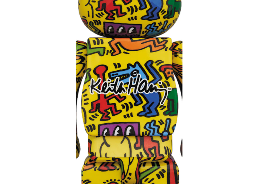 Bearbrick Keith Haring n° 5, coffret 100 % et 400 %