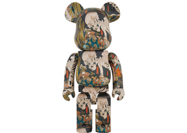 Bearbrick Utagawa Kuniyoshi (The Haunted Old Palace at Soma) 1000%