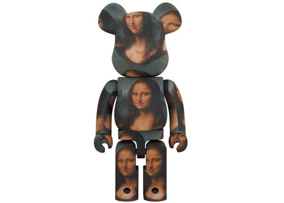 Bearbrick Leonardo De Vinci Mona Lisa 1000%