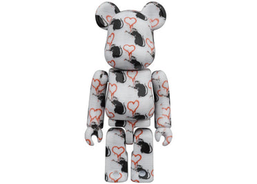 Bearbrick Love Rat 100% & 400% Set