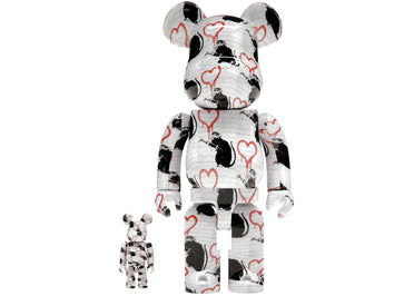 Bearbrick Love Rat 100% & 400% Set