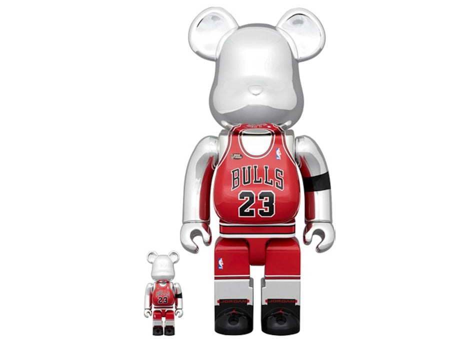 Bearbrick Michael Jordan 1998 Last Shot 100% & 400% Set