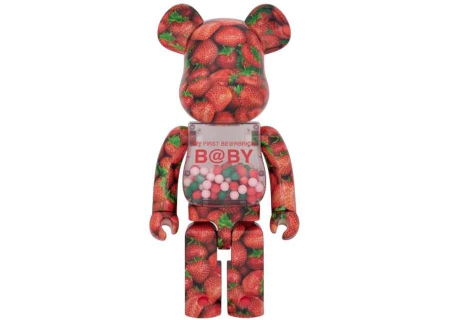 Bearbrick Mon premier Bearbrick Fraise 1000%