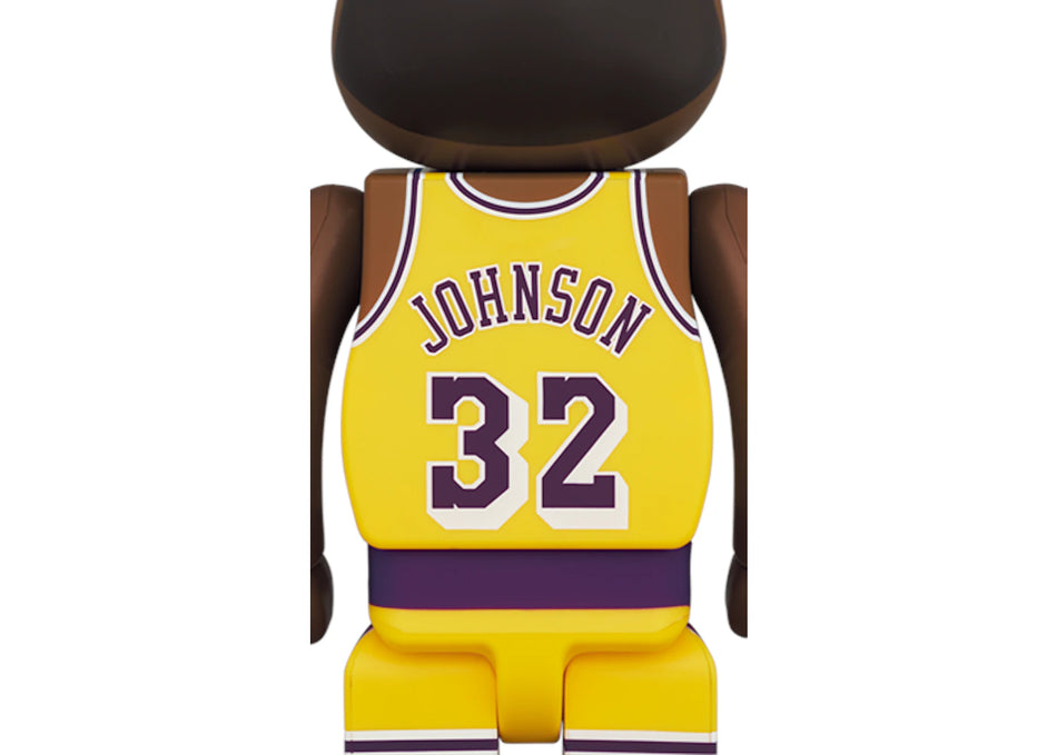 Bearbrick NBA Magic Johnson (Los Angeles Lakers) 100% & 400% Set